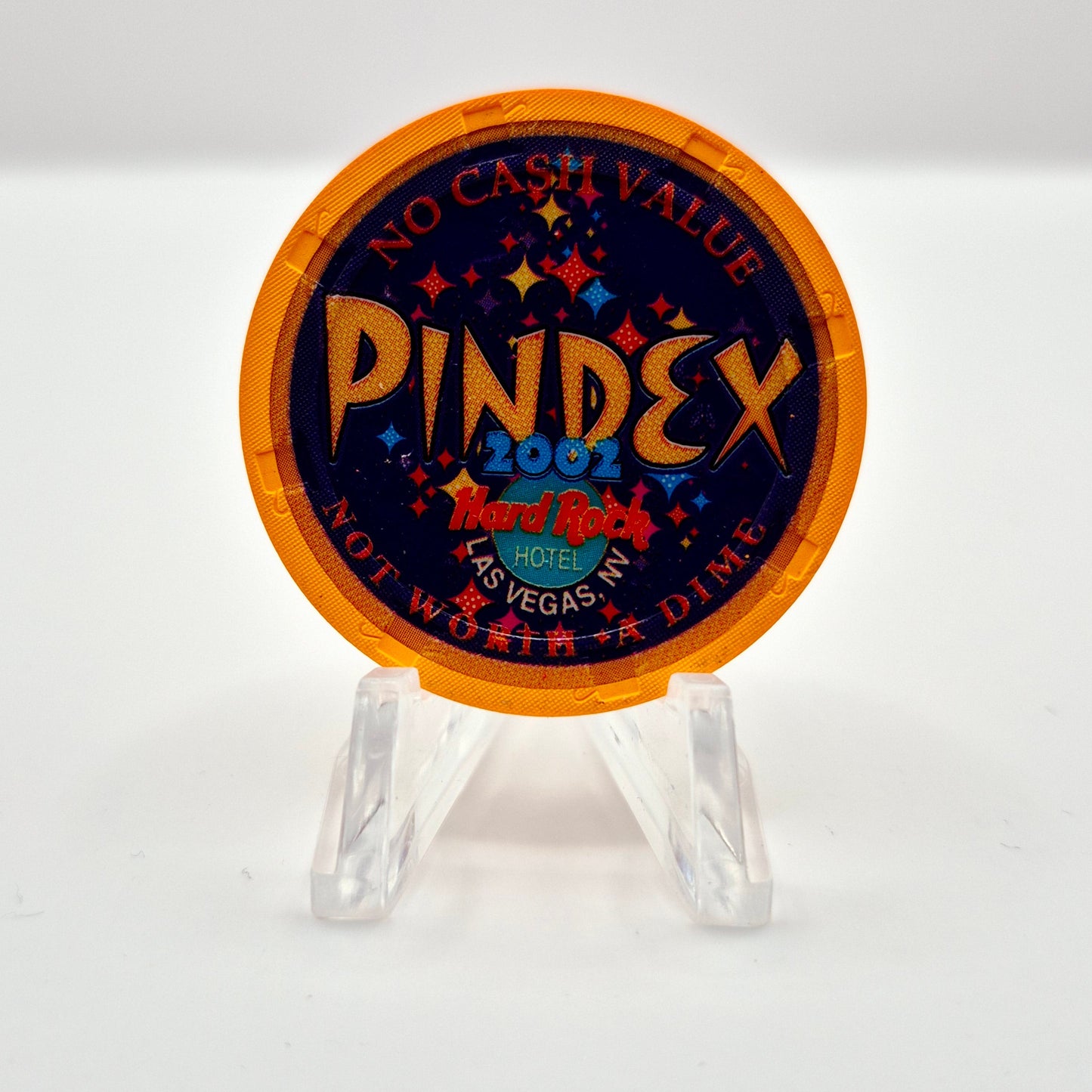 Hard Rock Hotel Casino Las Vegas Nevada 2002 Pindex NCV Chip E0745