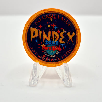 Hard Rock Hotel Casino Las Vegas Nevada 2002 Pindex NCV Chip E0745