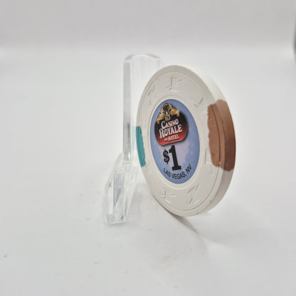 Casino Royale Casino Las Vegas Nevada 2007 $1 Casino Chip E5943