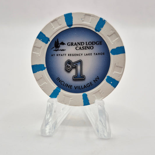 Grand Lodge Casino Incline Village Nevada 2015 $1 Casino Chip D2330
