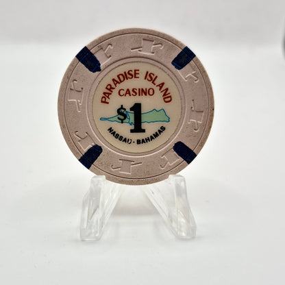 Paradise Island Hotel Casino Nassau Bahamas $1 Casino Chip