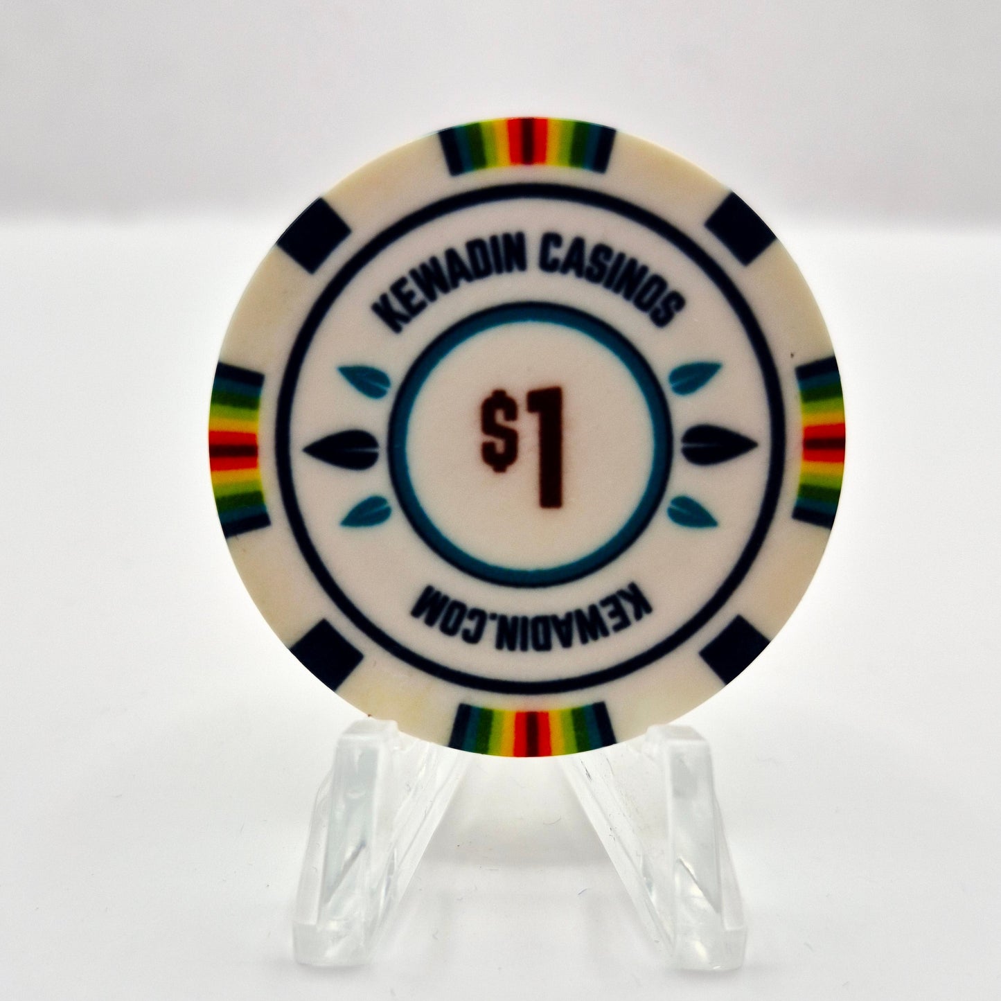 Kewadin Casino Christmas Michigan 2018 $1 Casino Chip