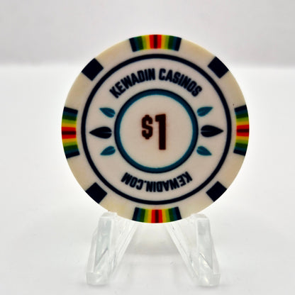 Kewadin Casino Christmas Michigan 2018 $1 Casino Chip