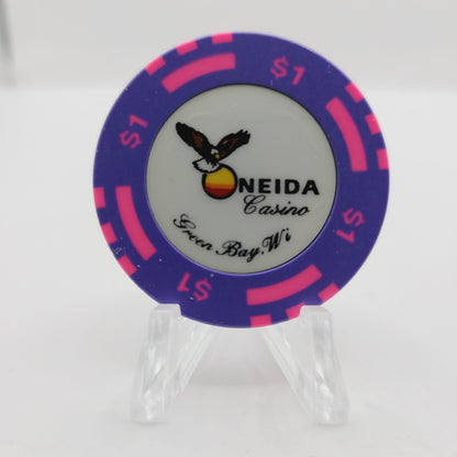 Oneida Casino & Hotel Green Bay Wisconsin $1 Casino Chip