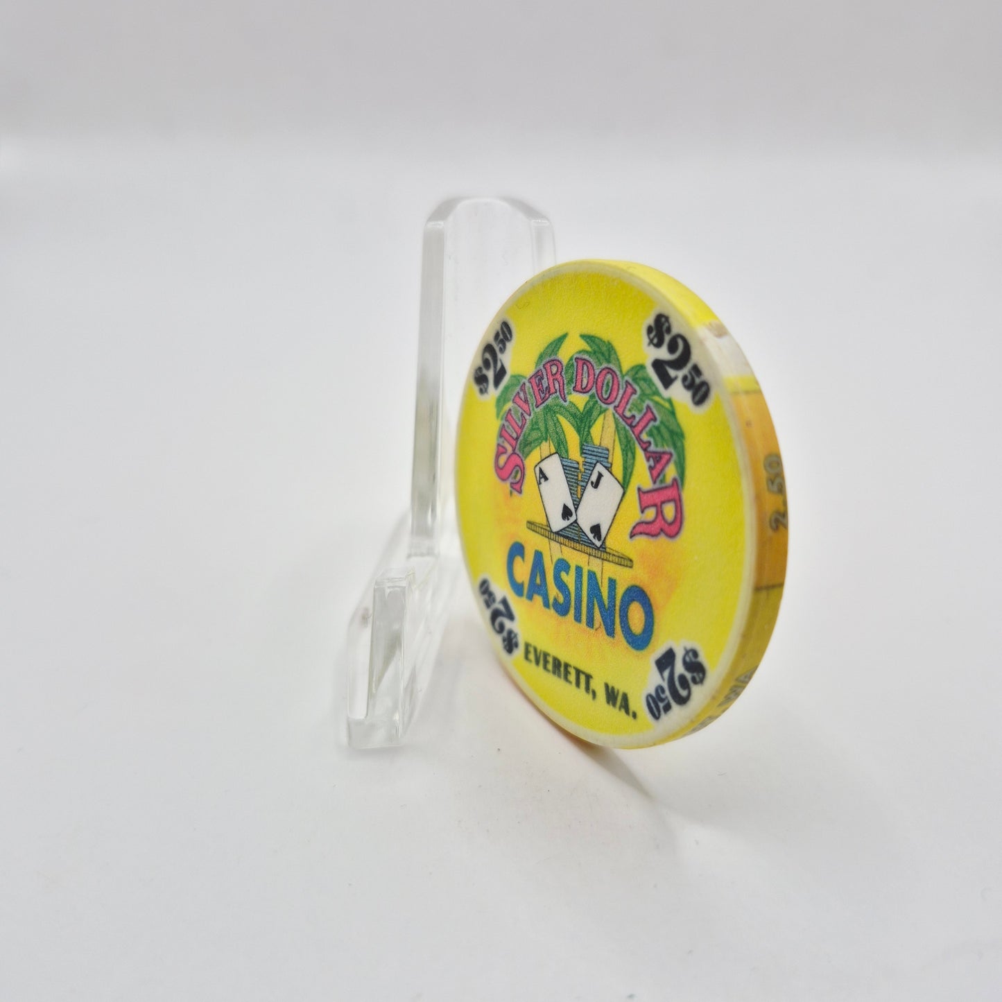 Silver Dollar Casino Everett Washington $2.50 Casino Chip