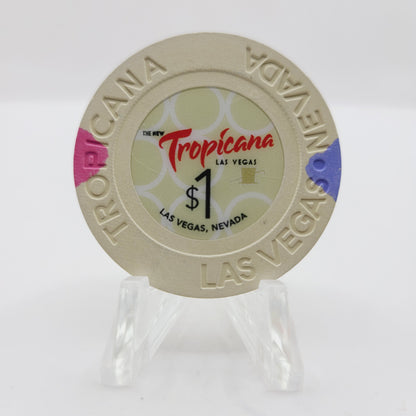Tropicana Hotel Casino Las Vegas Nevada 2014 $1 Casino Chip D1527