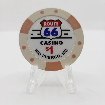 Route 66 Casino Albuquerque New Mexico $1 Casino Chip