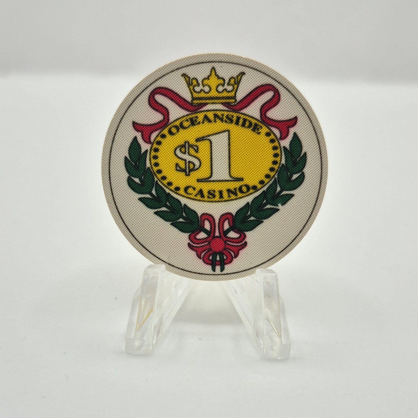 Oceanside Casino Moscow Russia $1 Casino Chip  CG106824