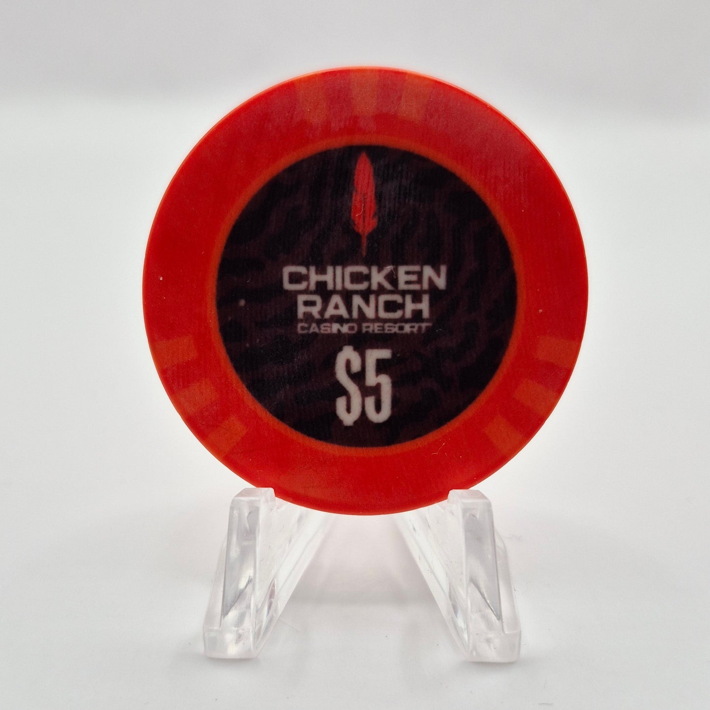 Chicken Ranch Casino Jamestown California $5 Casino Chip