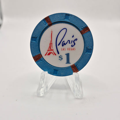 Paris Hotel Casino Las Vegas Nevada 1999 $1 Casino Chip V5200
