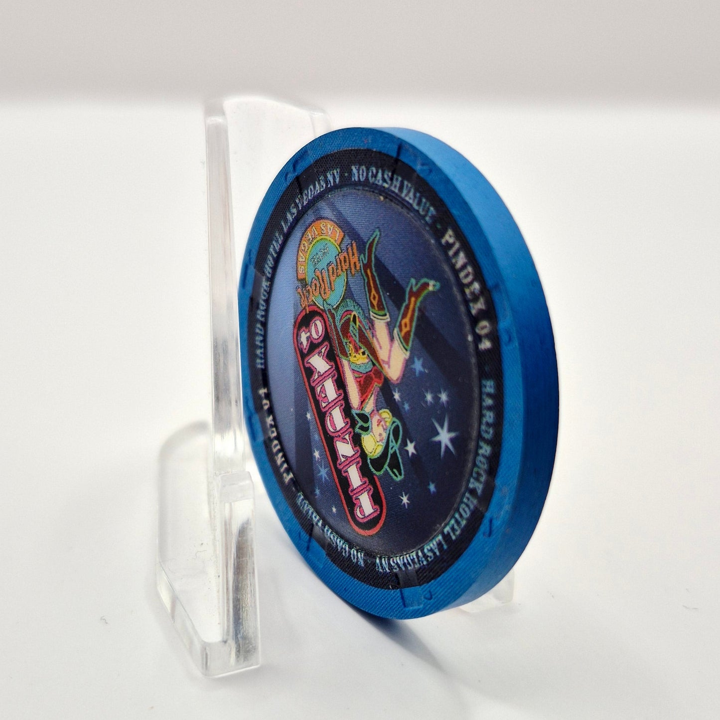 Hard Rock Hotel Casino Las Vegas Nevada 2004 Pindex NCV Chip E3747