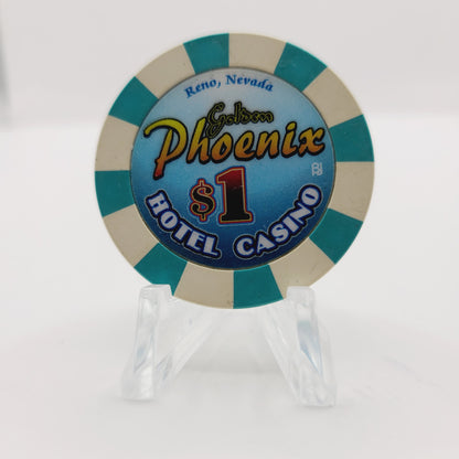 Golden Phoenix Casino Reno Nevada 2002 $1 Casino Chip E0685