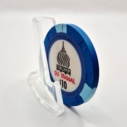Trump Taj Mahal Hotel Casino Atlantic City New Jersey $10 Casino chip