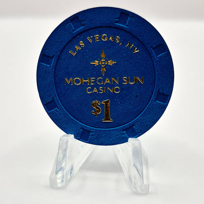 Mohegan Sun Casino Las Vegas Nevada 2021 $1 Casino Chip D3201