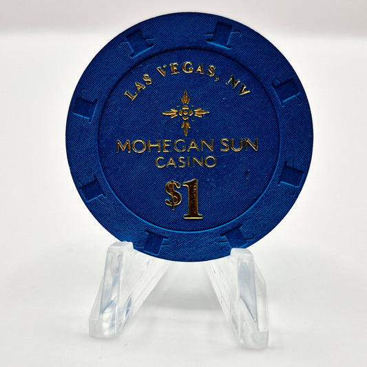 Mohegan Sun Casino Las Vegas Nevada 2021 $1 Casino Chip D3201