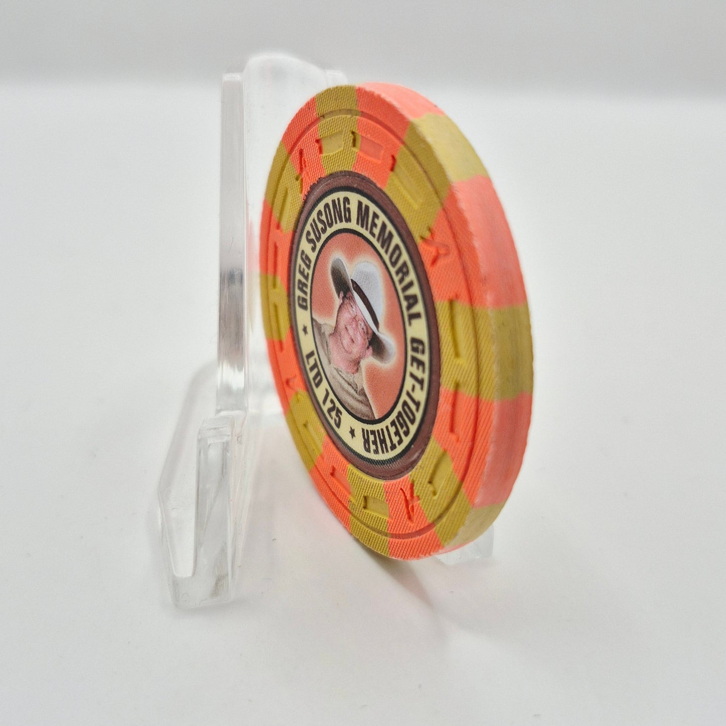 Greg Susong 2018 'Memorial Get Together' Casino Chip CG202572 LTD 125