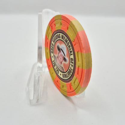 Greg Susong 2018 'Memorial Get Together' Casino Chip CG202572 LTD 125