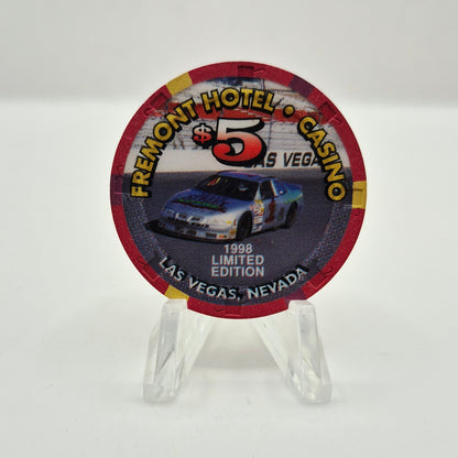 Fremont Hotel Casino Las Vegas Nevada 1998 'Richard Petty' $5 Casino Chip N9758