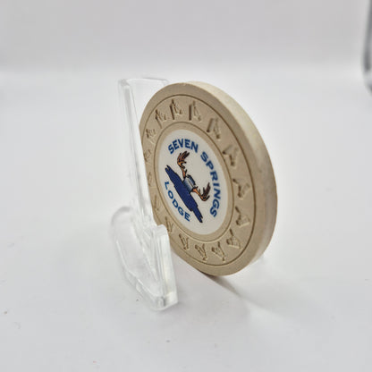 Seven Springs Lodge Tuscumbia Alabama $1 'Fantasy' Chip