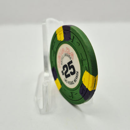 Nevada Hotel Casino Las Vegas Nevada 1980's $25 Casino Chip N2530