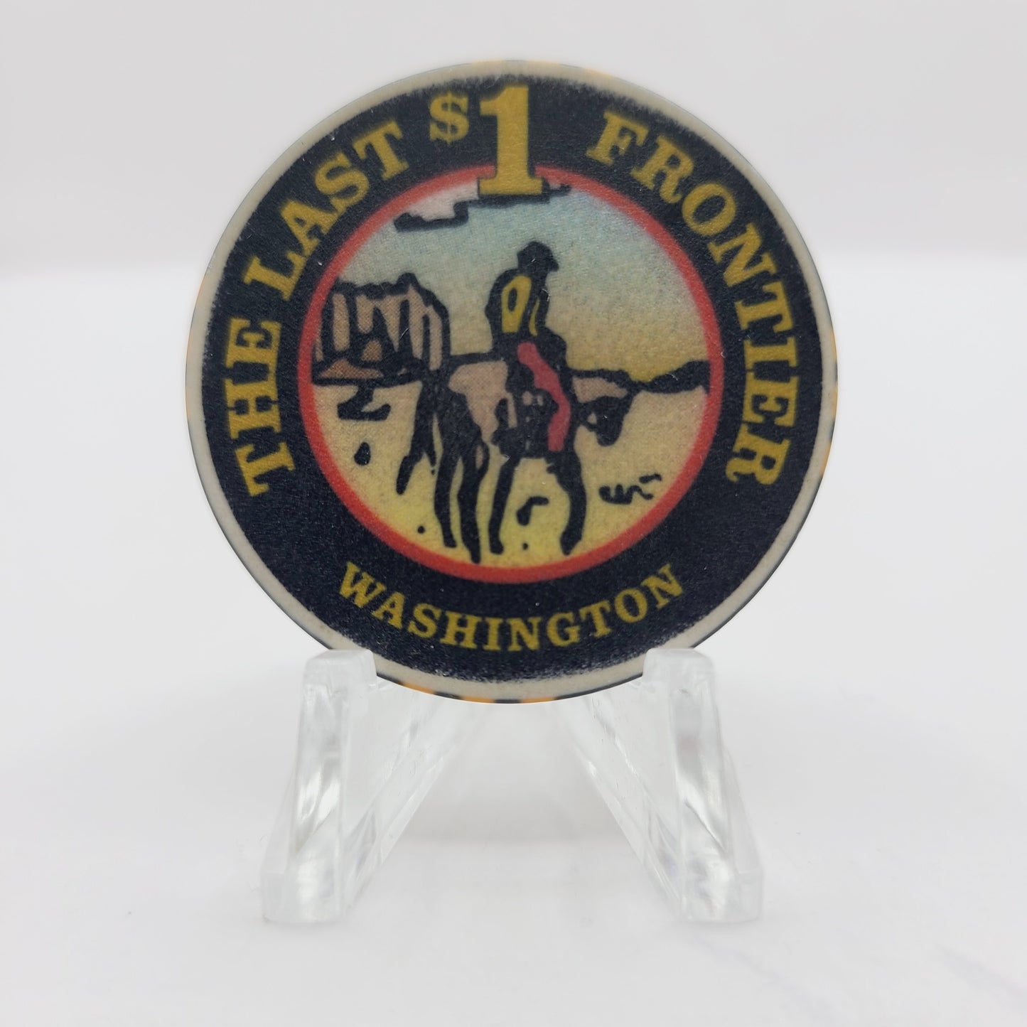 The Last Frontier Casino La Center Washington $1 Casino Chip