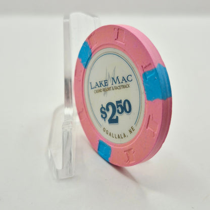 Lake Mac Casino Ogallala Nebraska 2026 $2.50 Casino Chip