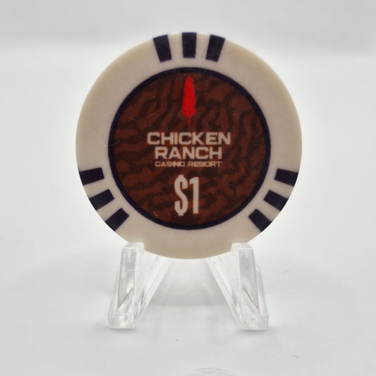 Chicken Ranch Casino Jamestown California $1 Casino Chip