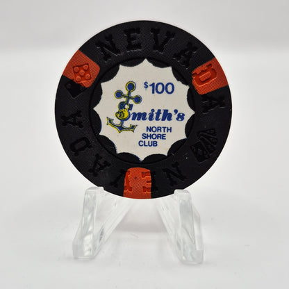 North Shore Club "Smith's" Lake Tahoe Nevada 1971 $100 Casino Chip N539