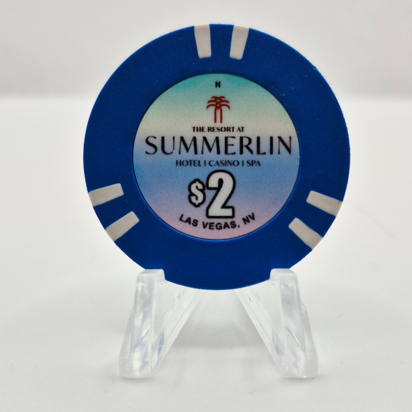 The Resort At Summerlin Hotel Casino Las Vegas Nevada 2026 $2 Pai Gow Casino Chip
