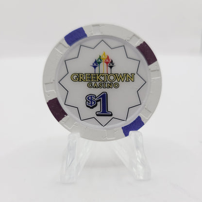 Greektown Casino Detroit Michigan $1 Casino chip