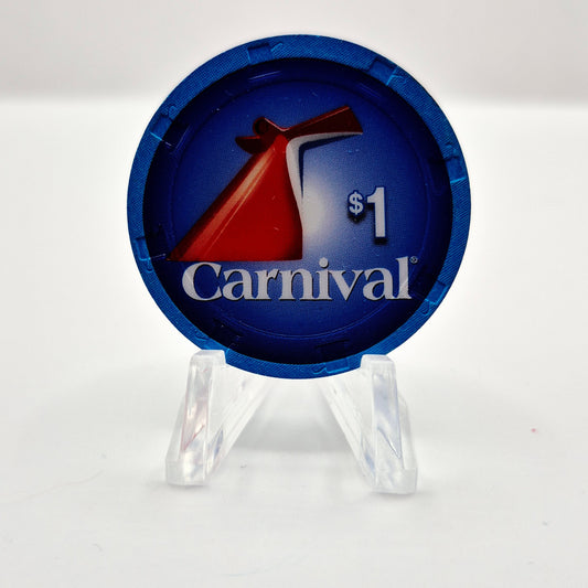Carnival Cruise Line $1 Casino Chip CG295276