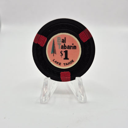 Bal Tabarin Casino Lake Tahoe Nevada 1958 $1 Casino Chip N4941