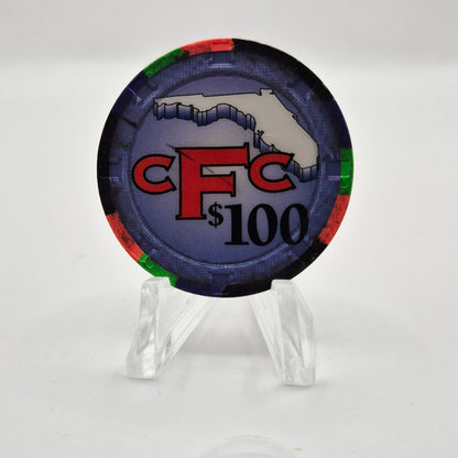 CFC (Florida Casino Cruises) Casino Florida "Day Cruise" $100 Casino Chip