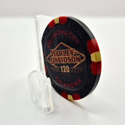 Harley-Davidson World Oklahoma City Oklahoma 'ANNIVERSARY CHIP'