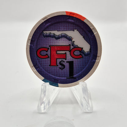 CFC (Florida Casino Cruises) Casino Florida "Day Cruise" $1 Casino Chip
