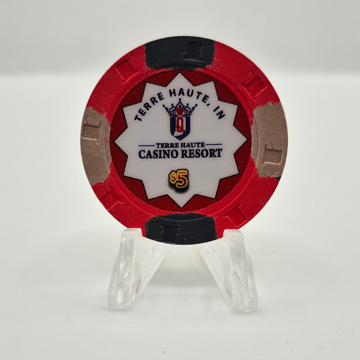Terre Haute Casino Terre Haute Indiana 2024 $5 Casino Chip