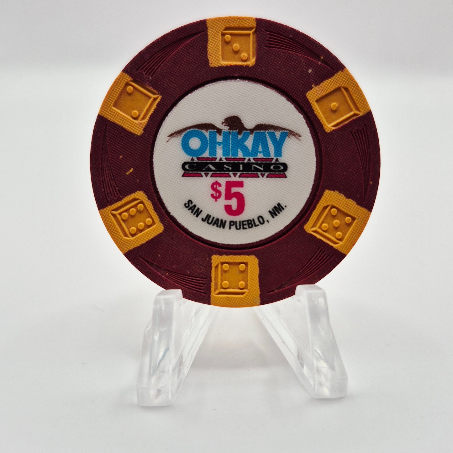 Ohkay Resort Casino San Juan Pueblo New Mexico  $5 Casino Chip