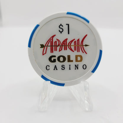 Apache Gold Resort Casino San Carlos Arizona $1 Casino Chip