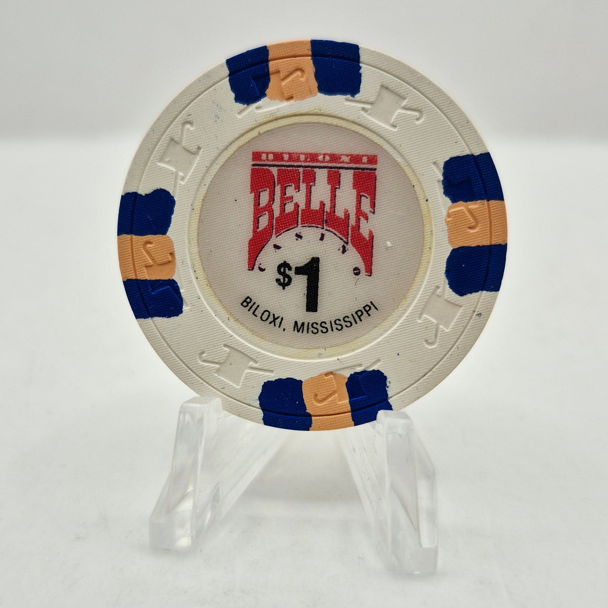 Biloxi Belle Casino Biloxi Mississippi $1 Casino Chip