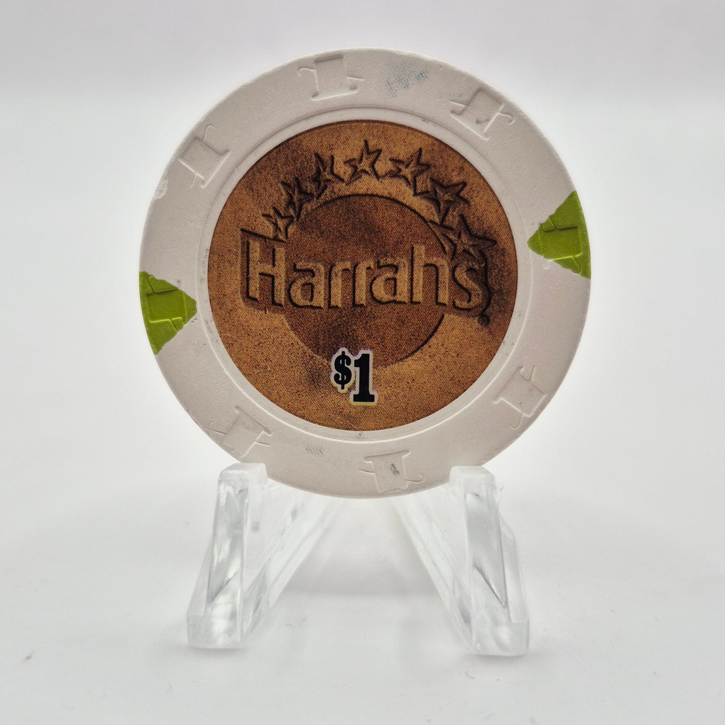 Harrah's Hotel Casino Laughlin Nevada 2007 $1 Casino Chip E6471