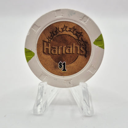 Harrah's Hotel Casino Laughlin Nevada 2007 $1 Casino Chip E6471