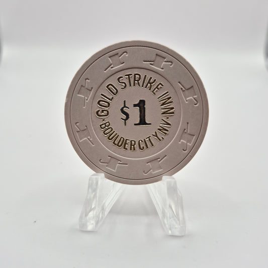 Gold Strike Inn Boulder City Nevada 1994 $1 Casino Chip N2885