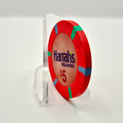 Harrah's Oklahoma Casino Chandler Oklahoma 2026 $5 Casino Chip