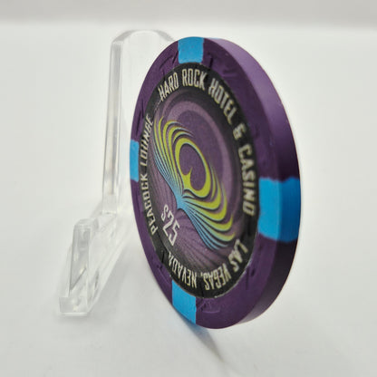 Hard Rock Hotel Casino Las Vegas Nevada 2000 43mm $25 Casino Chip E4359