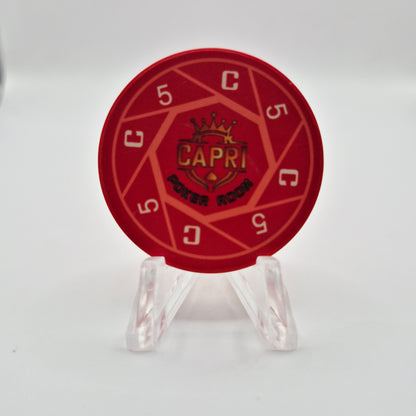 Capri Poker Room Webster Texas 2024 $5 Casino Chip