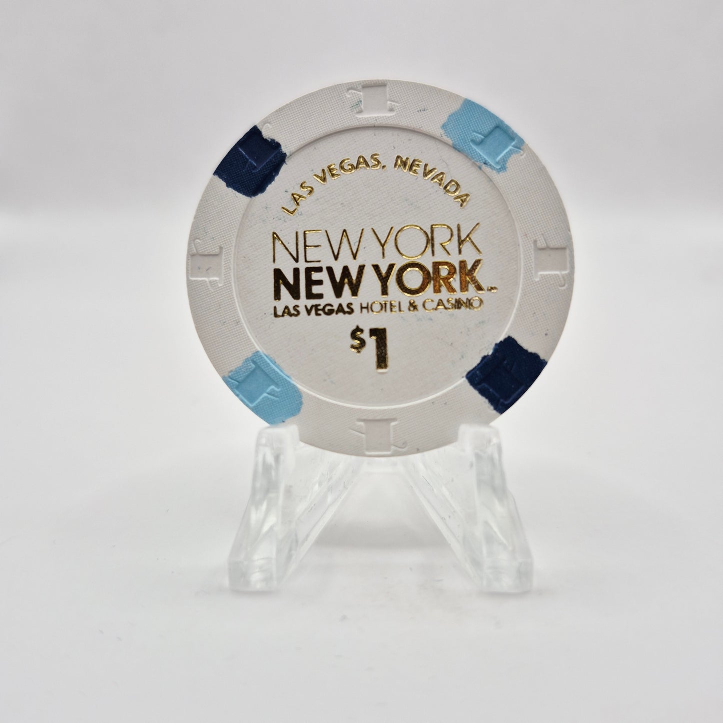 New York New York Hotel Casino Las Vegas Nevada 2023 $1 Chip