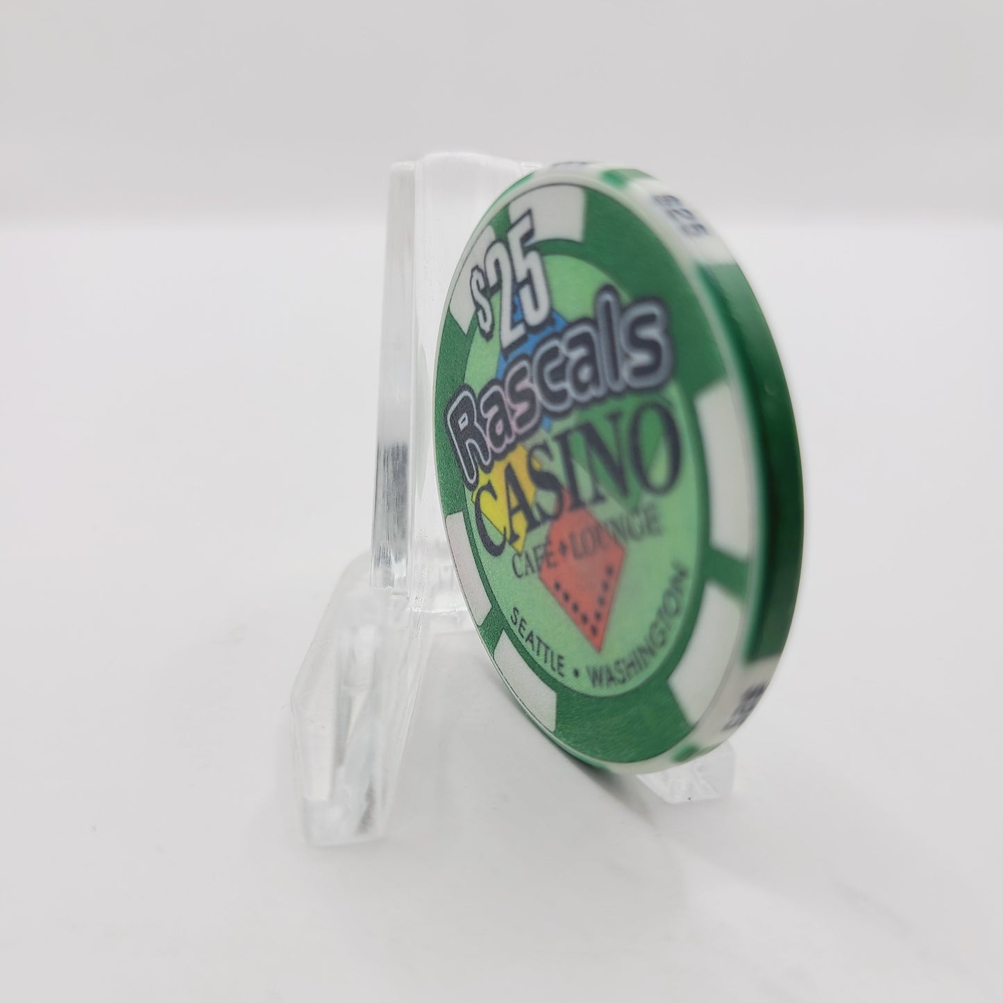 Rascals Casino Seattle Washington $25 Casino Chip