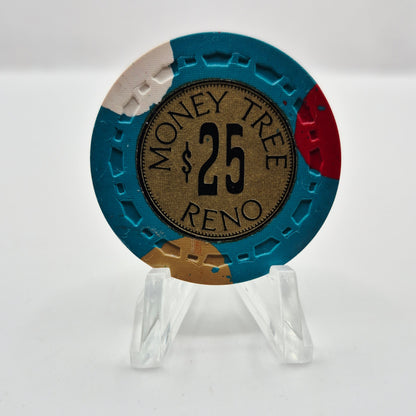 Money Tree Casino Reno Nevada 1969 $25 Casino Chip N5244