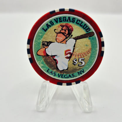 Las Vegas Club Las Vegas Nevada 1996 $5 Casino Chip N8677