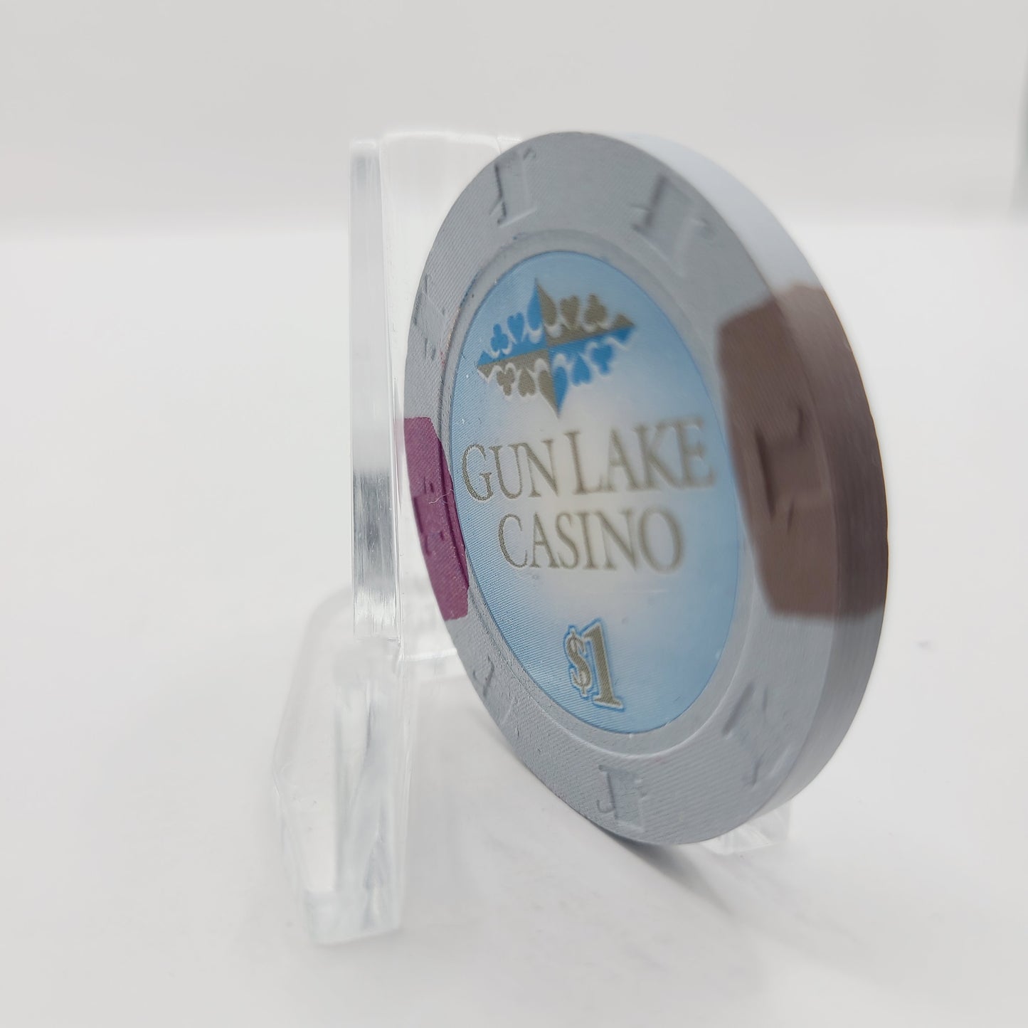 Gun Lake Casino Wayland Michigan 2011 $1.00 Casino Chip